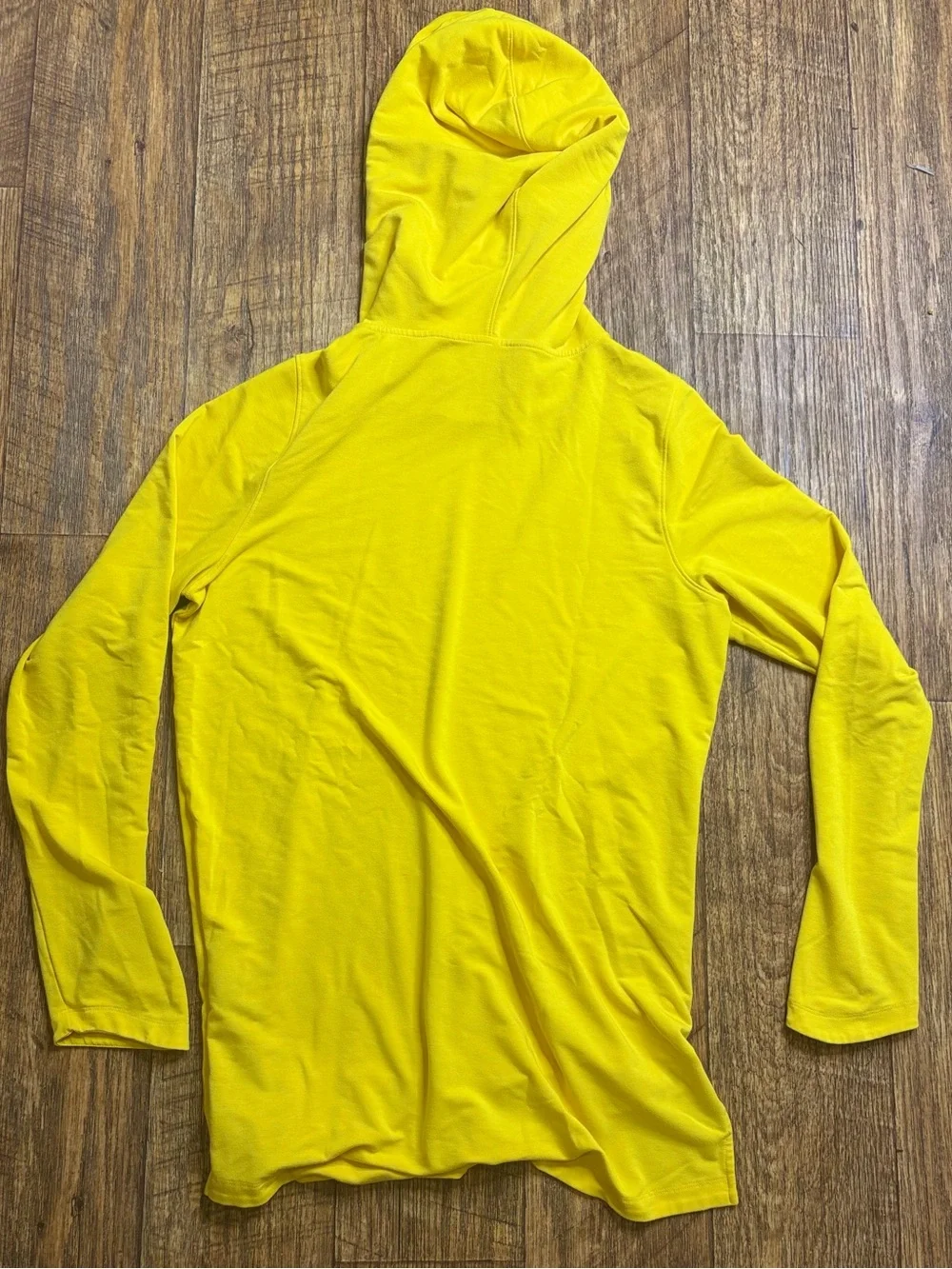 Nike Denver Nuggets Dri-FIT Long Sleeve Shirt Yellow Men's XL NBA Team Logo